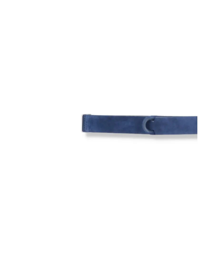 Double Buckle Ring Thin Belt, 3
