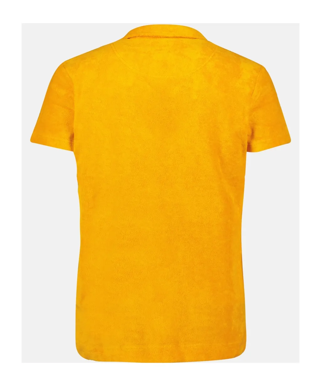 Terry Cloth Polo Shirt
