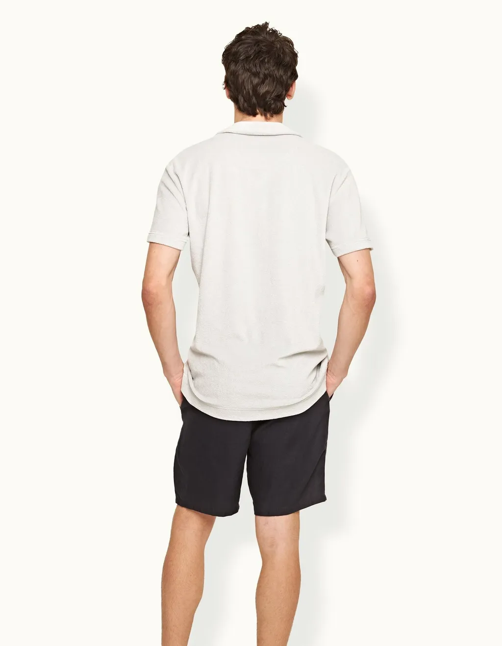 Terry Towelling Polo Shirt