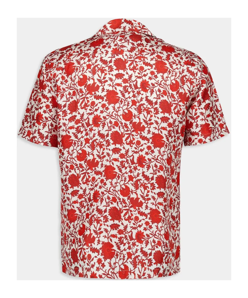 Dragonflower Short-Sleeved Shirt