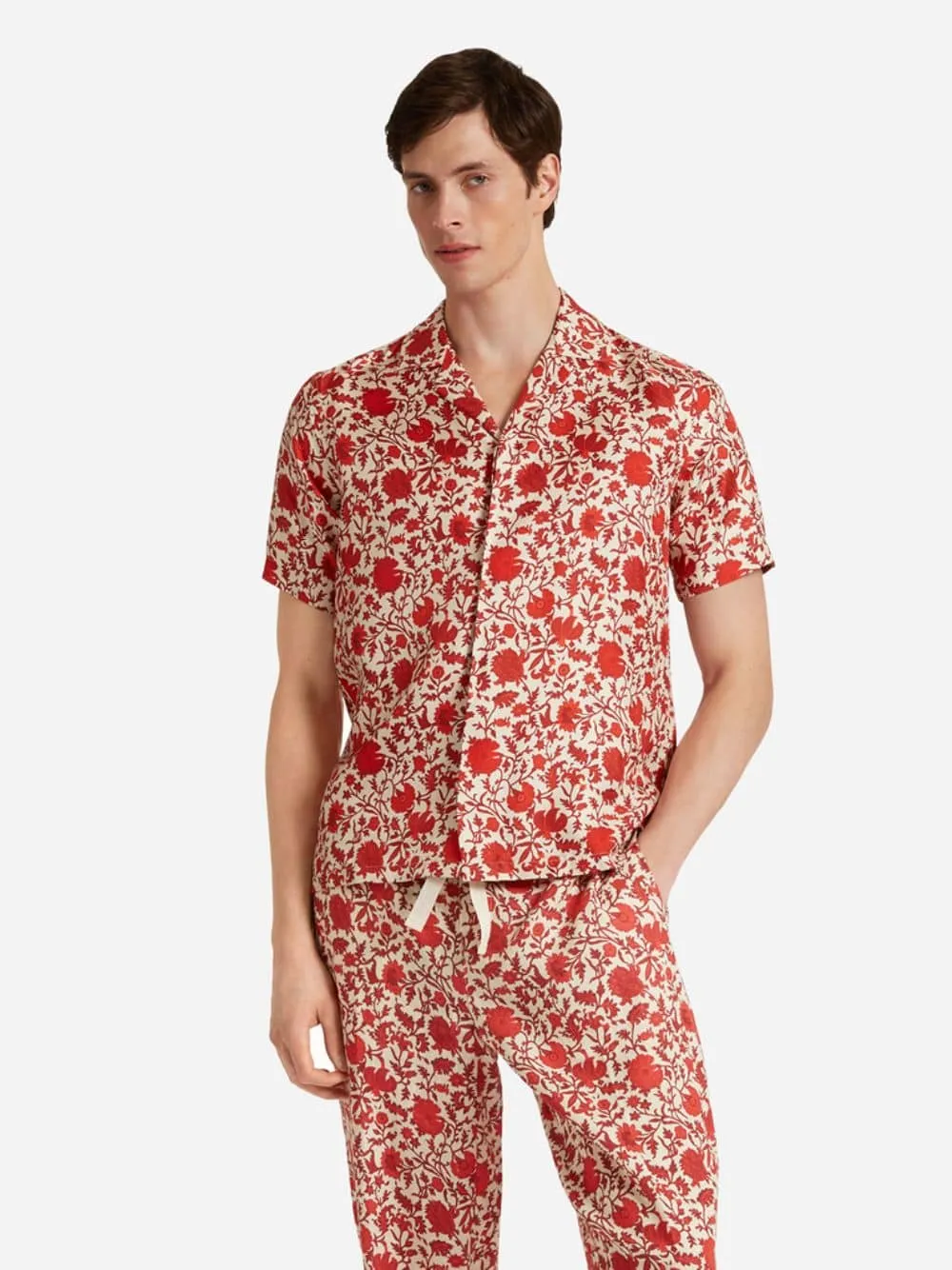 Dragonflower Short-Sleeved Shirt