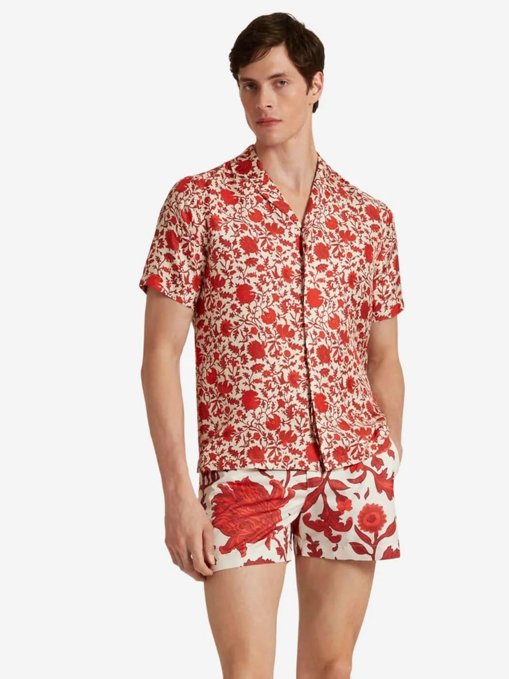Pattern Swimming Trunks