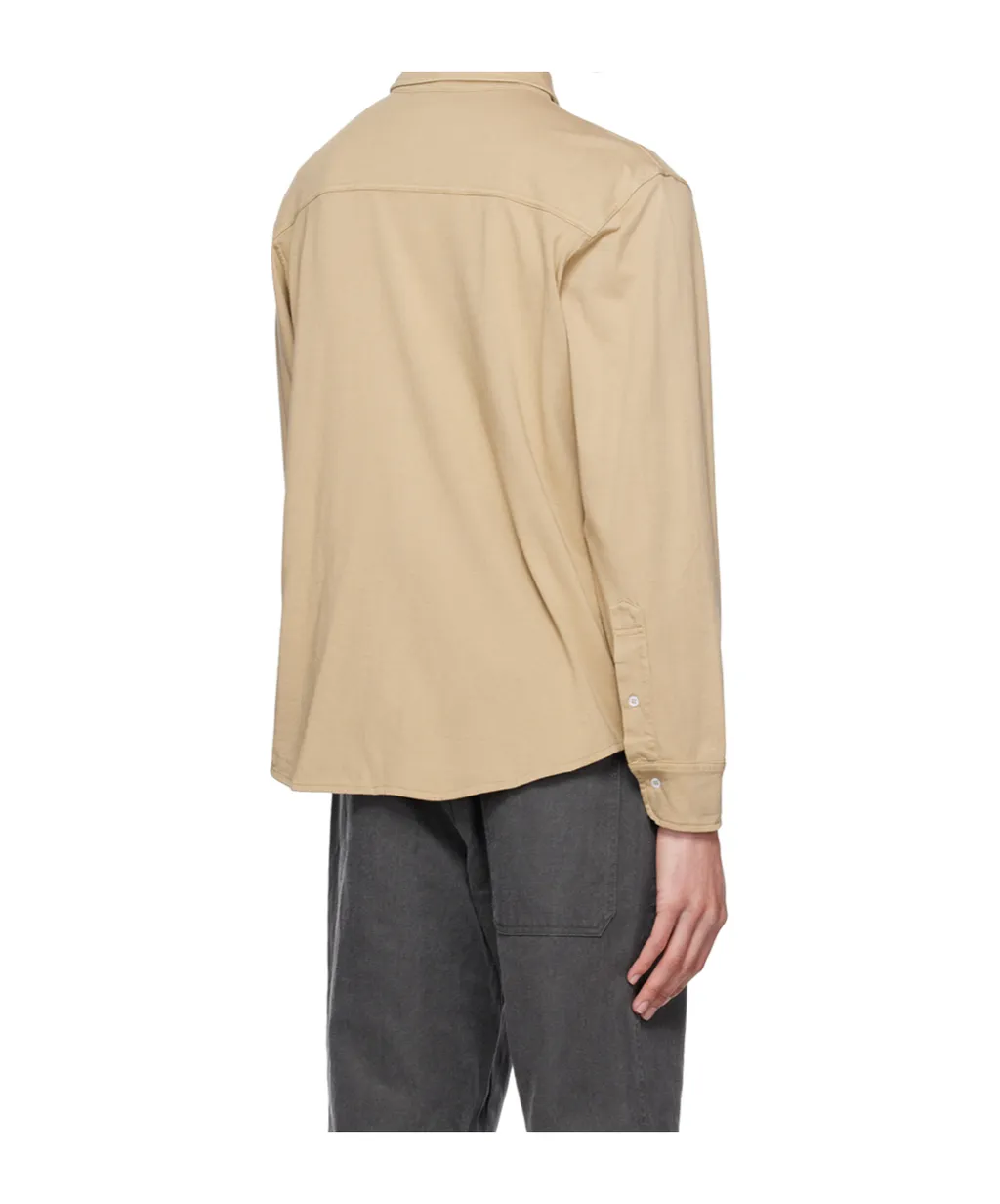 Button-Down Long-Sleeved Shirt