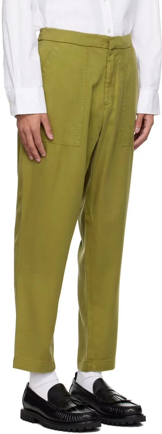 Elastic Waist Casual Pants