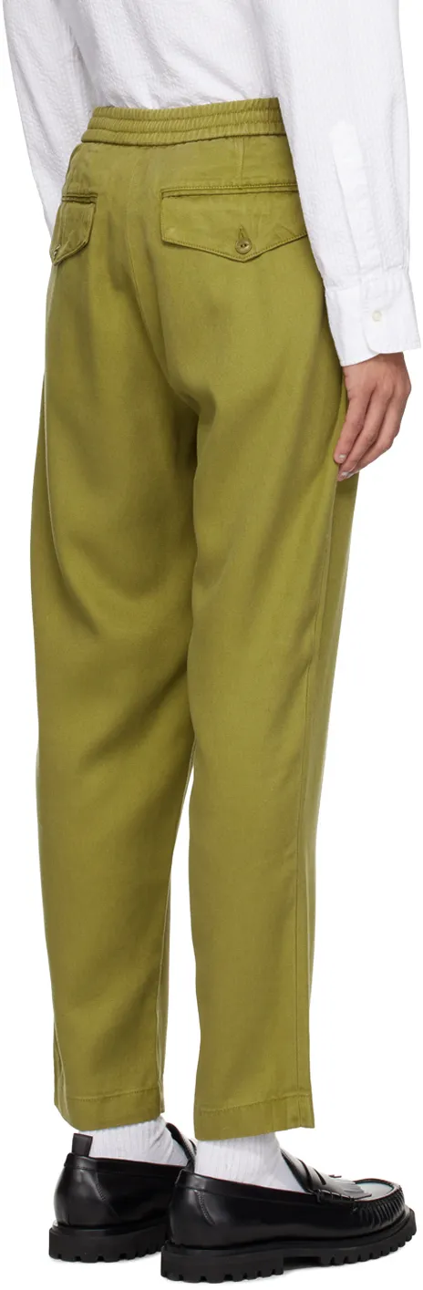 Elastic Waist Casual Pants