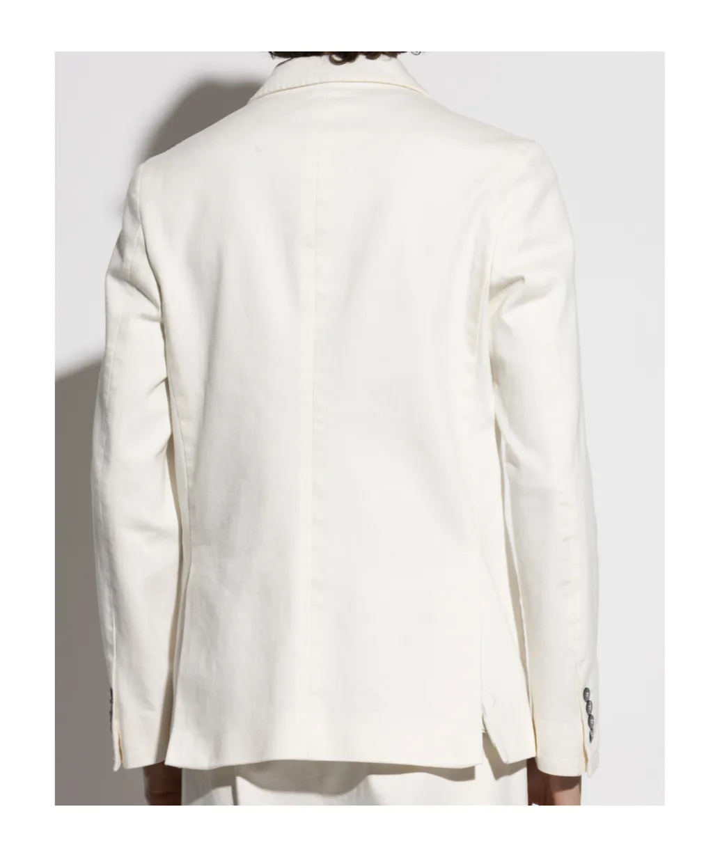 Cotton-Blend Blazer