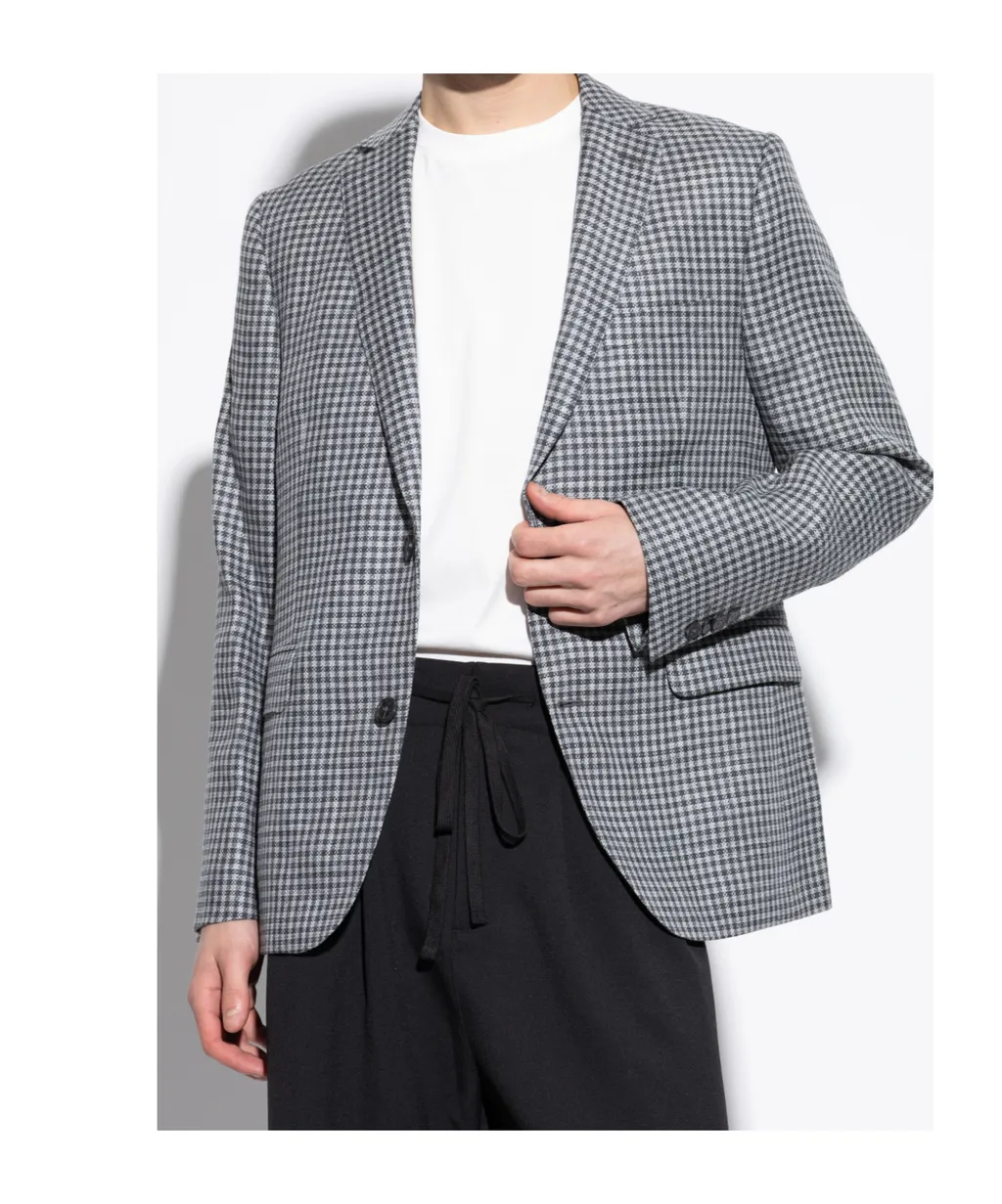 Checked Blazer