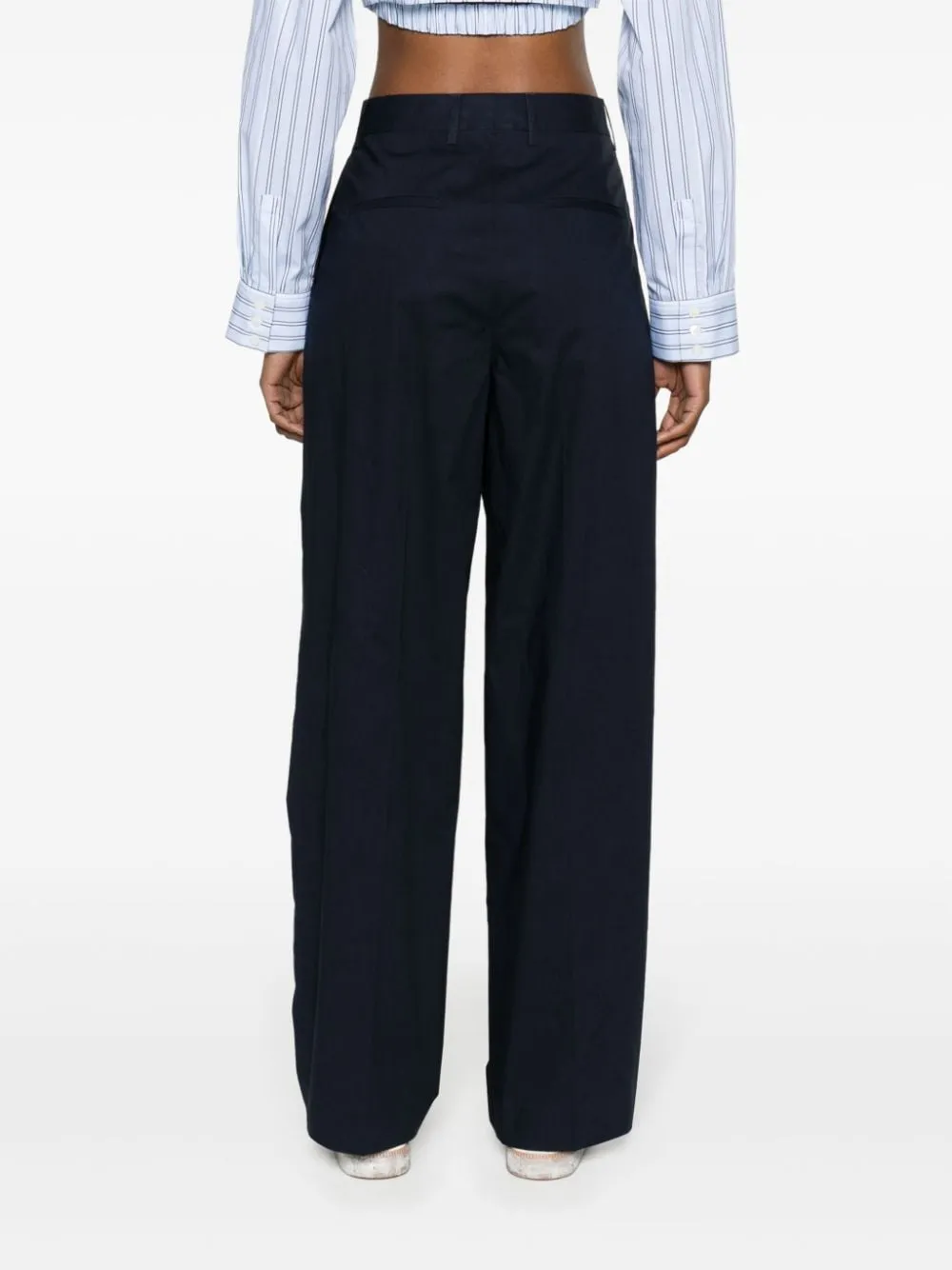 Belt-Loop Casual Pants