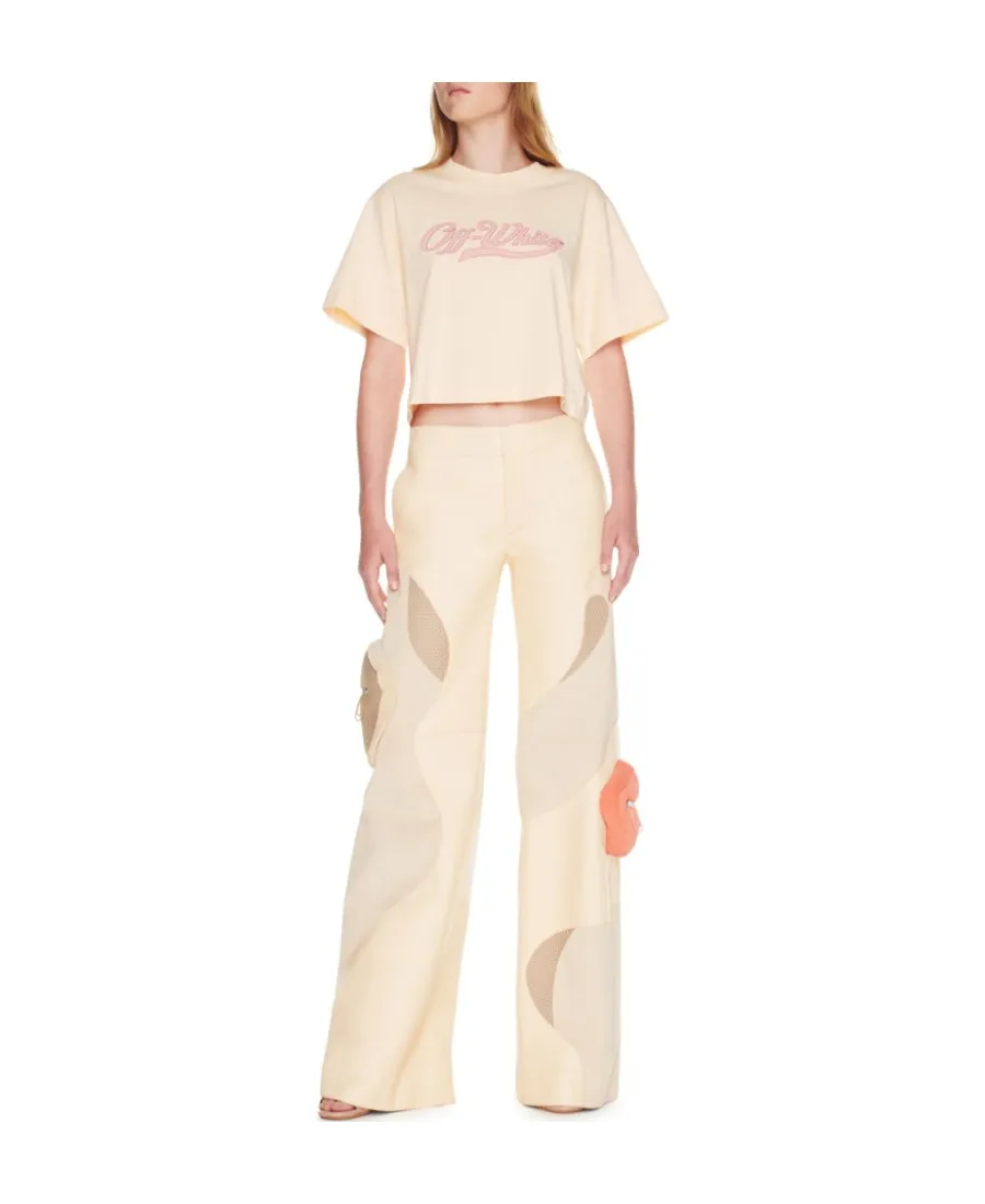 Crewneck Cropped T-Shirt