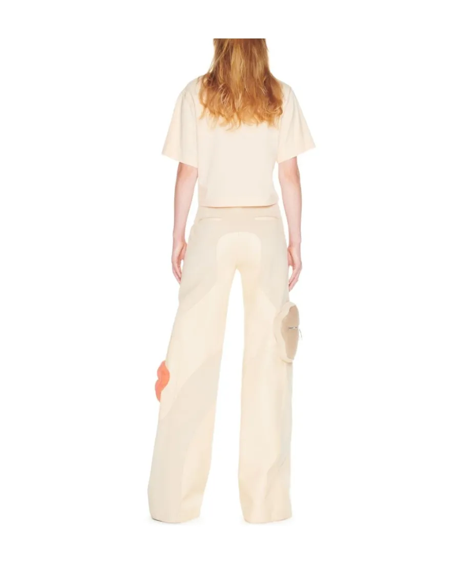 Crewneck Cropped T-Shirt