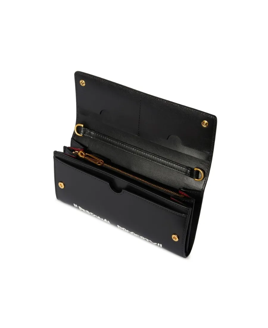 Jitney Slogan-Print Wallet