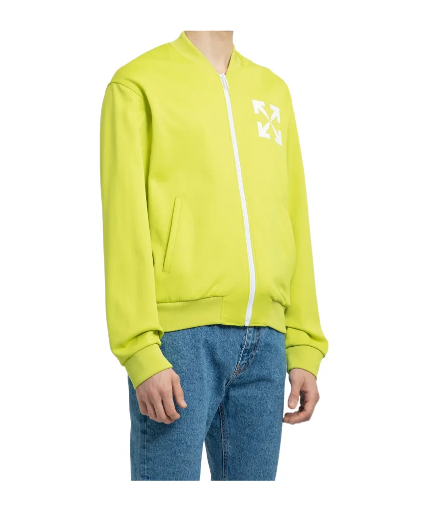 Arrow-Print Track Jacket