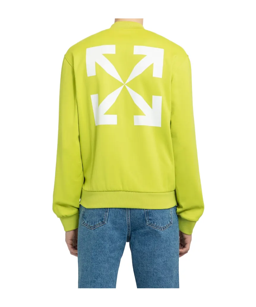 Arrow-Print Track Jacket