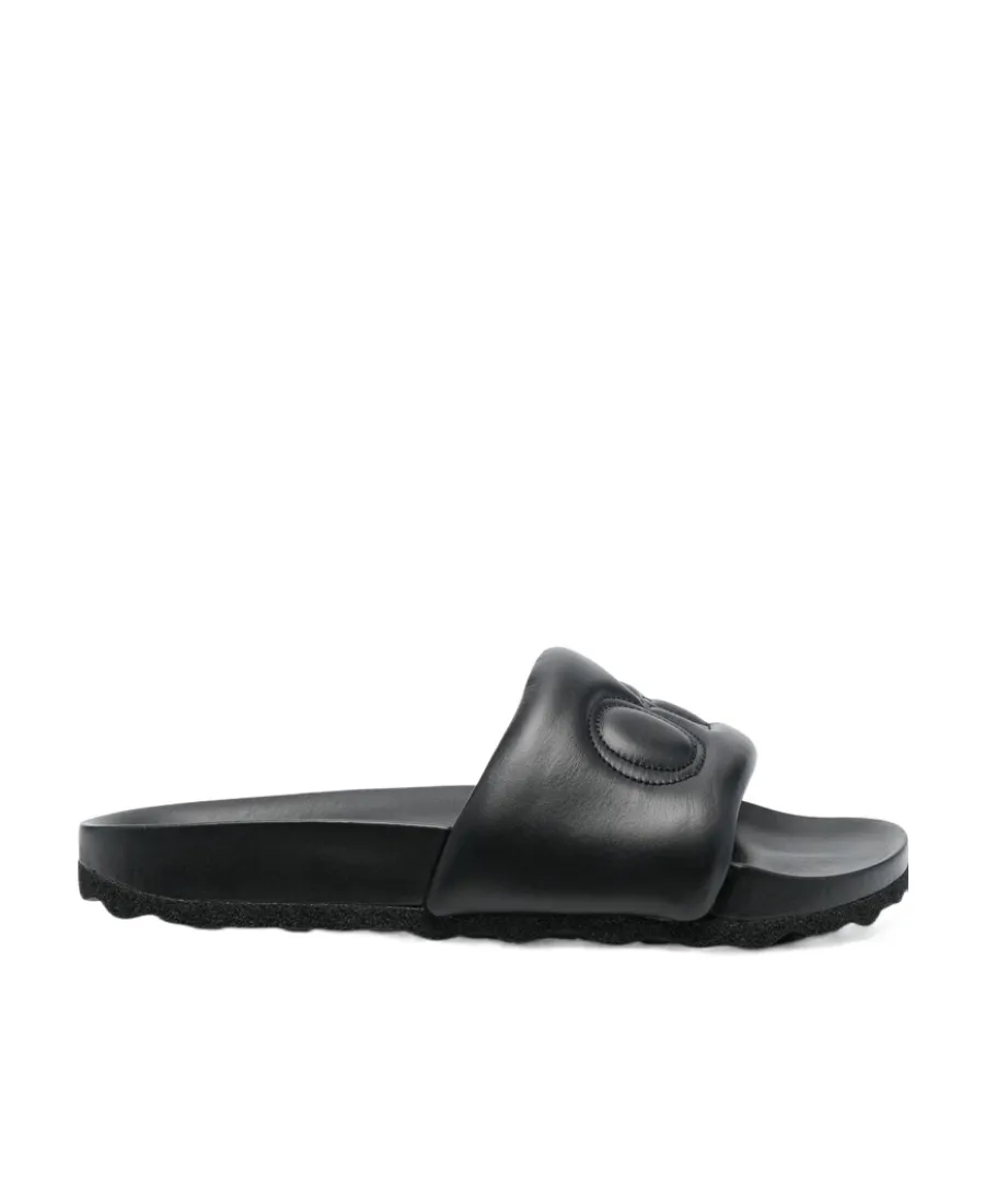 Open Toe Slip-On Sandals