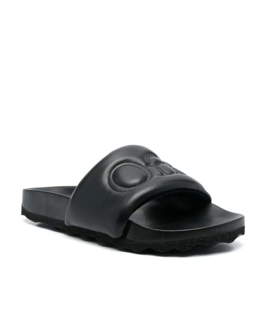 Open Toe Slip-On Sandals