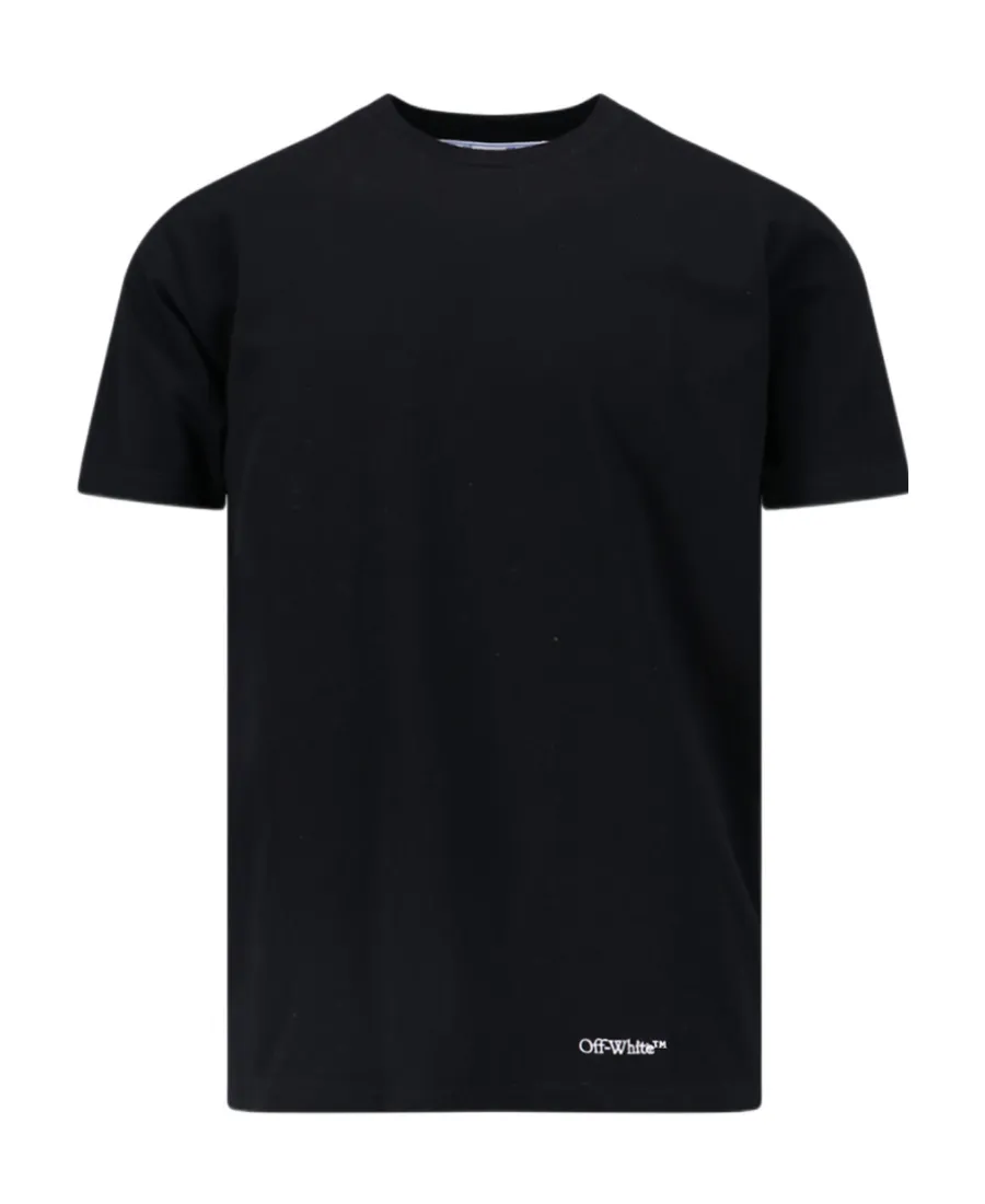 Scribble Diag Printed T-Shirt