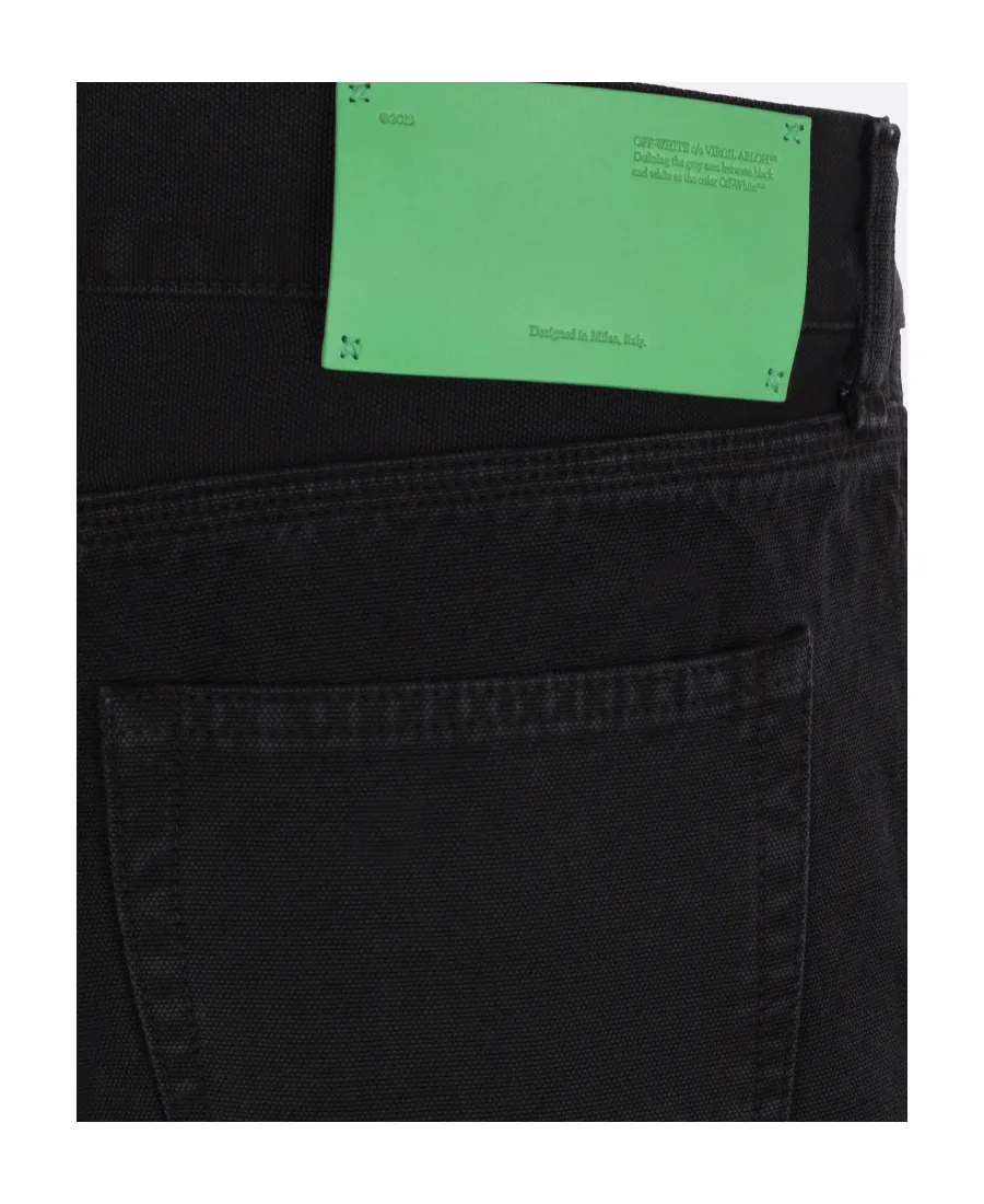 Logo Patch Cargo Trousers