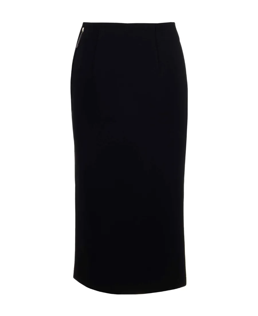 Asymmetric Midi Skirt