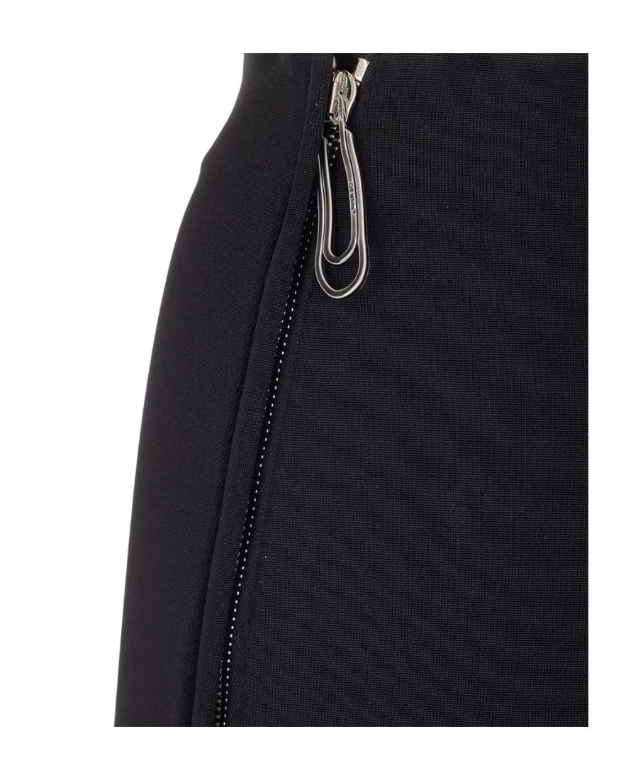 Asymmetric Midi Skirt