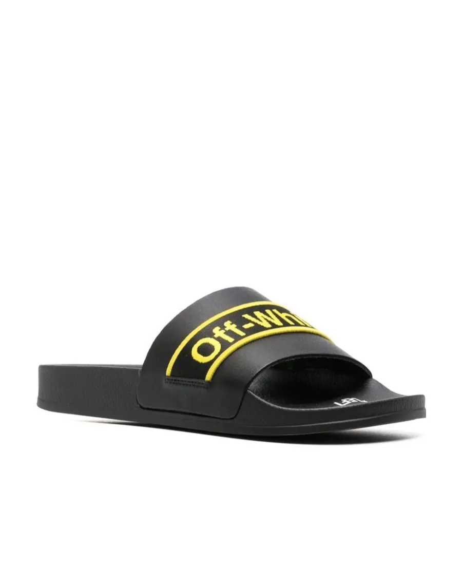 Logo Patch Slip-On Slides