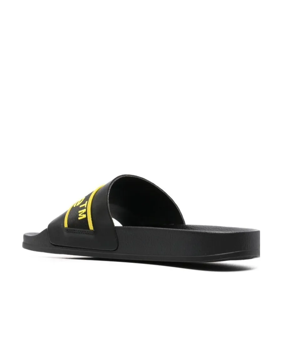 Logo Patch Slip-On Slides