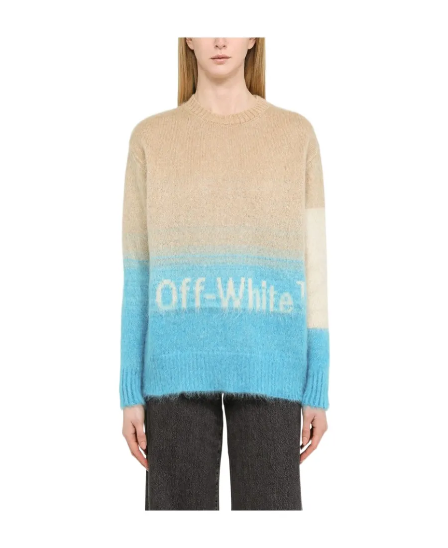 Helvetia Logo Intarsia-Knit Jumper