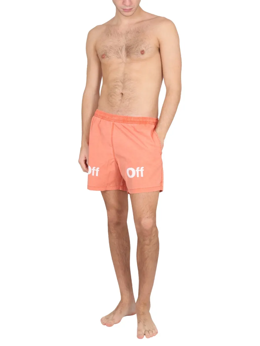 Bounce Off Sunset Swim Shorts