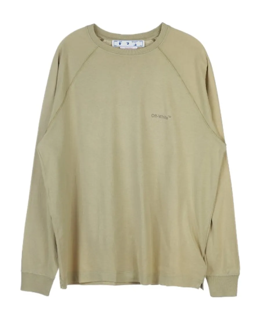 Oversized Logo Detailed Crewneck Sweatshirt