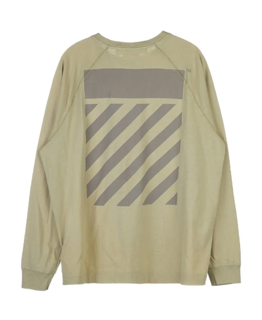 Oversized Logo Detailed Crewneck Sweatshirt