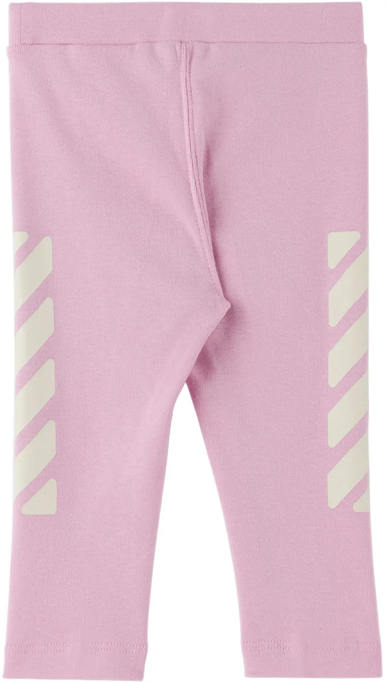 Logo-Print Straight-Leg Leggings