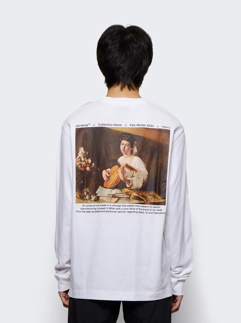 Caravaggio Lute Print T-Shirt
