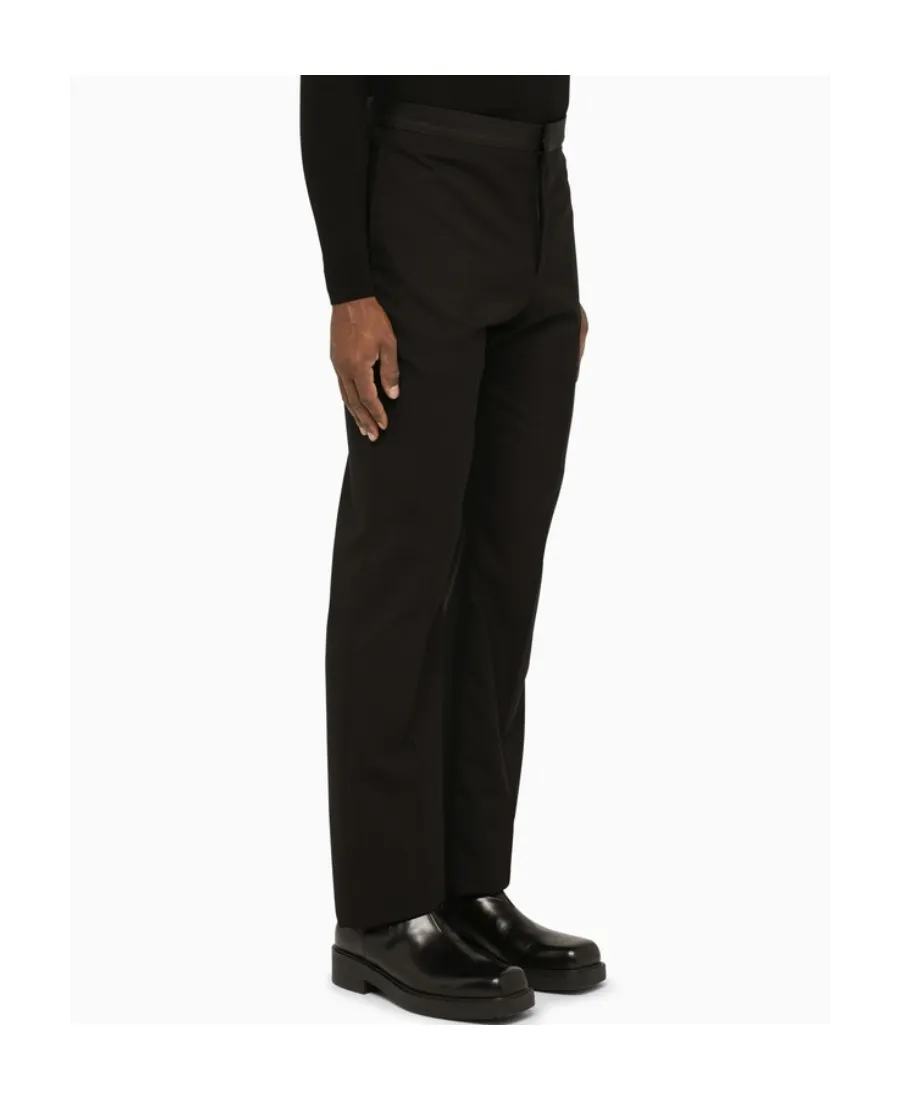 Straight Leg Tailored Trousers