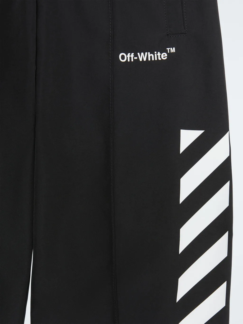 Off Helvetica Printed Joggers