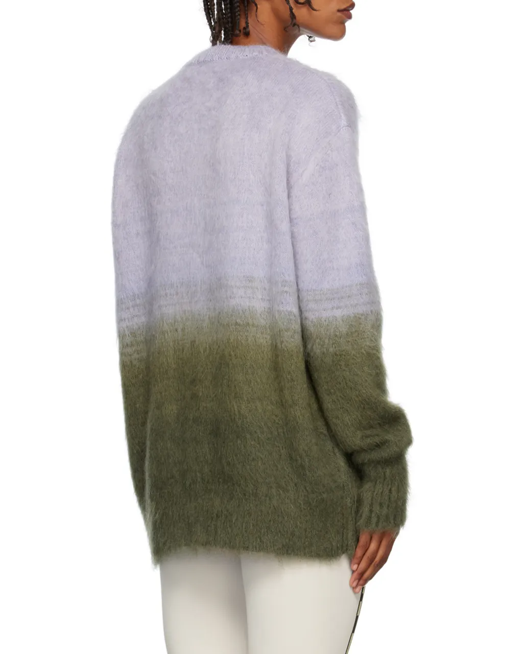 Colour-Block Logo-Print Jumper