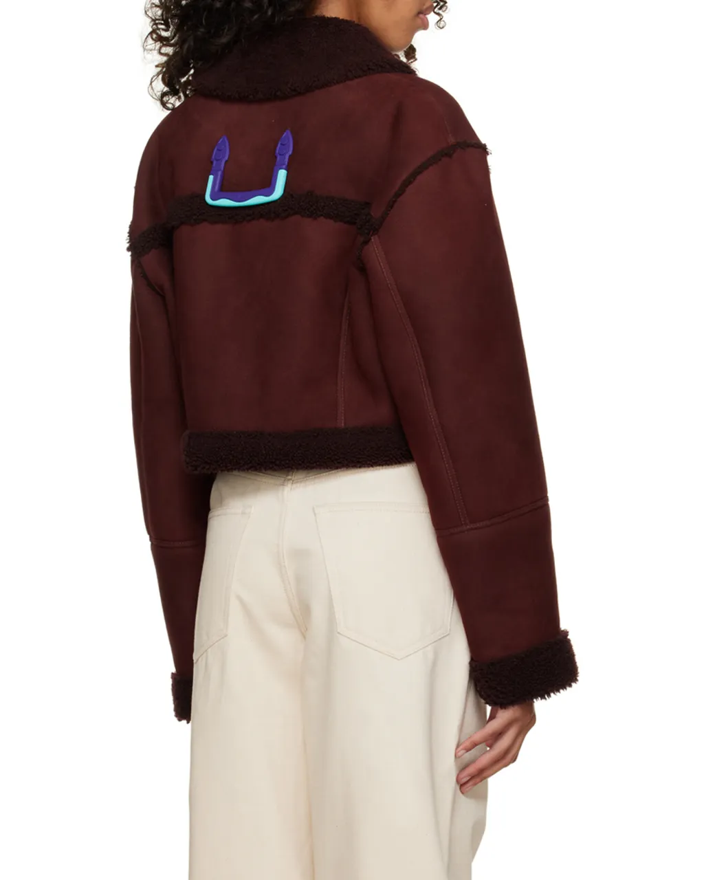 Long-Sleeved Cropped Jacket