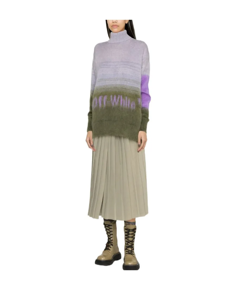Helvetica Logo Turtleneck Jumper