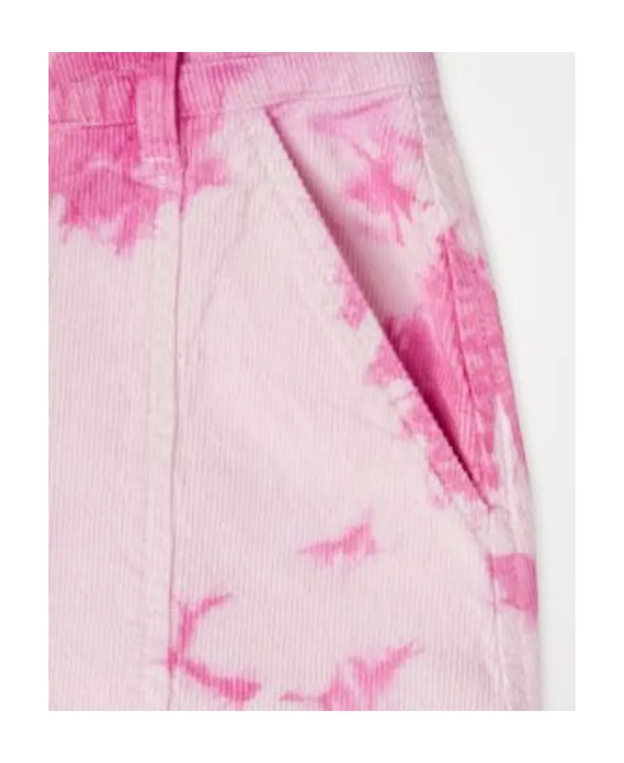 Tie-Dye Print Skirt