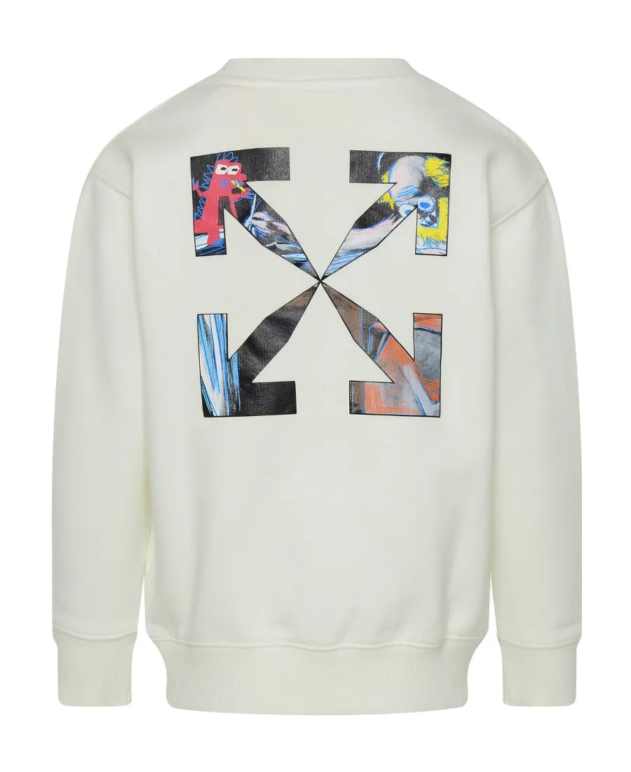 Logo Printed Crewneck Sweatshirt