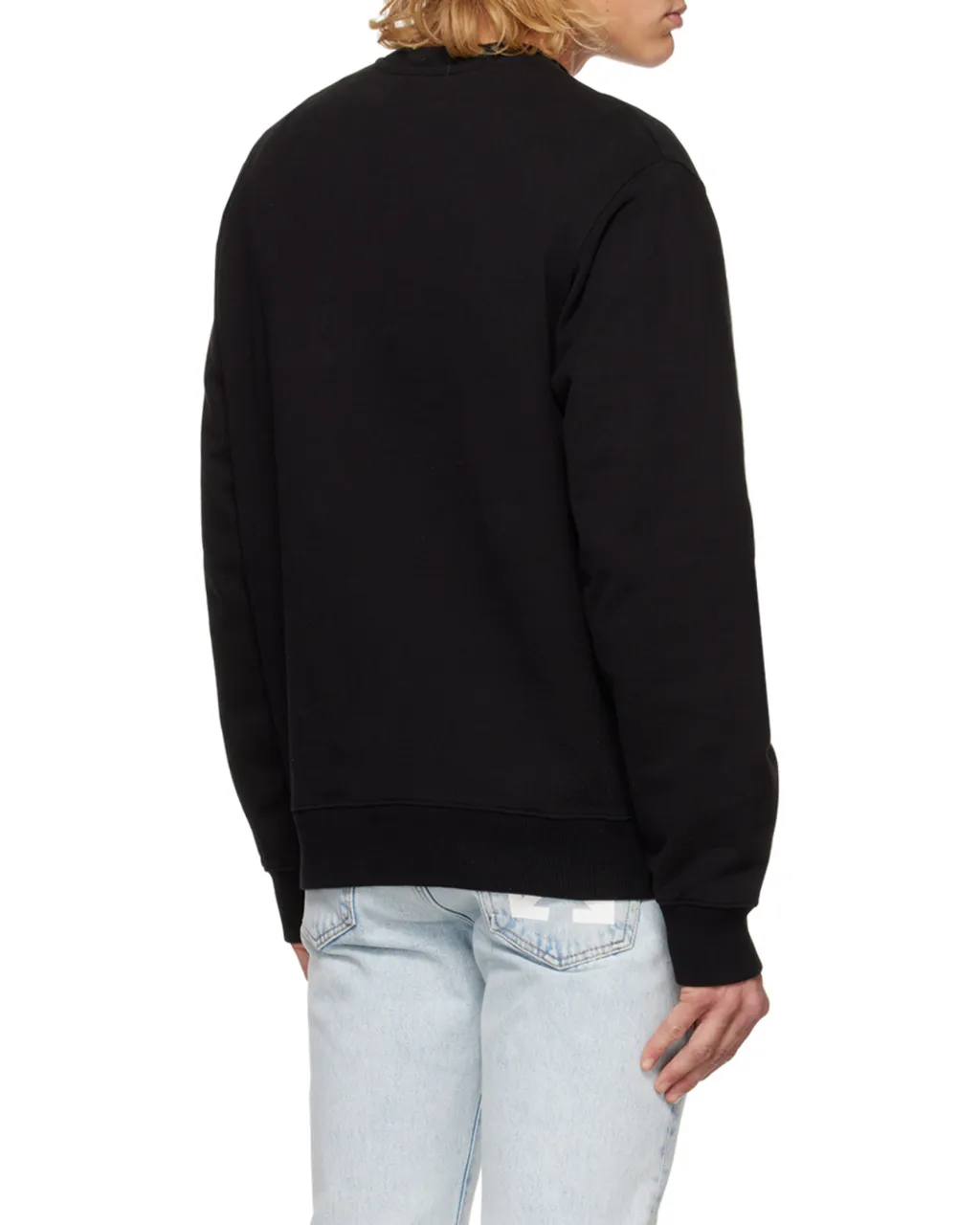 Hands Off-Print Crew-Neck Sweatshirt