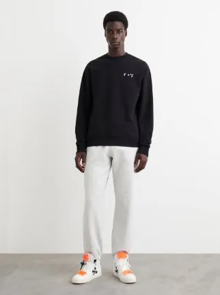 Hands Off-Print Crew-Neck Sweatshirt