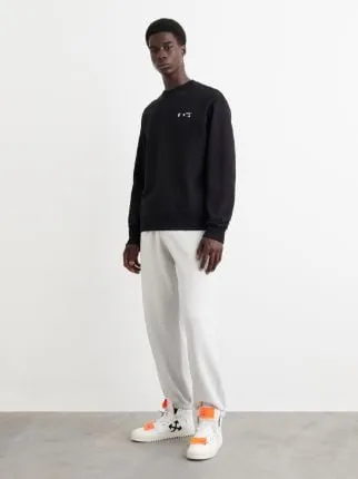 Hands Off-Print Crew-Neck Sweatshirt
