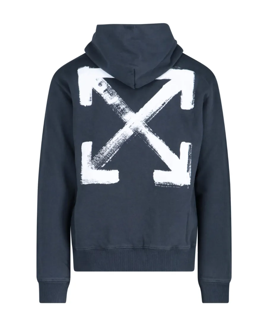 Arrows-Print Hoodie