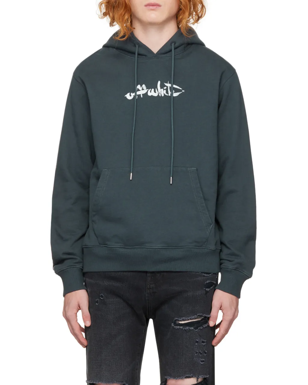 Arrows-Print Hoodie