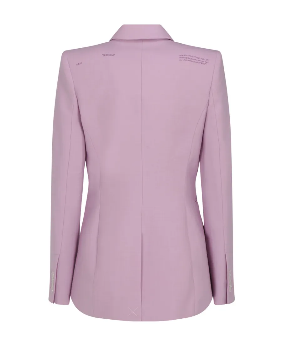 Single-Breasted Long-Sleeved Blazer
