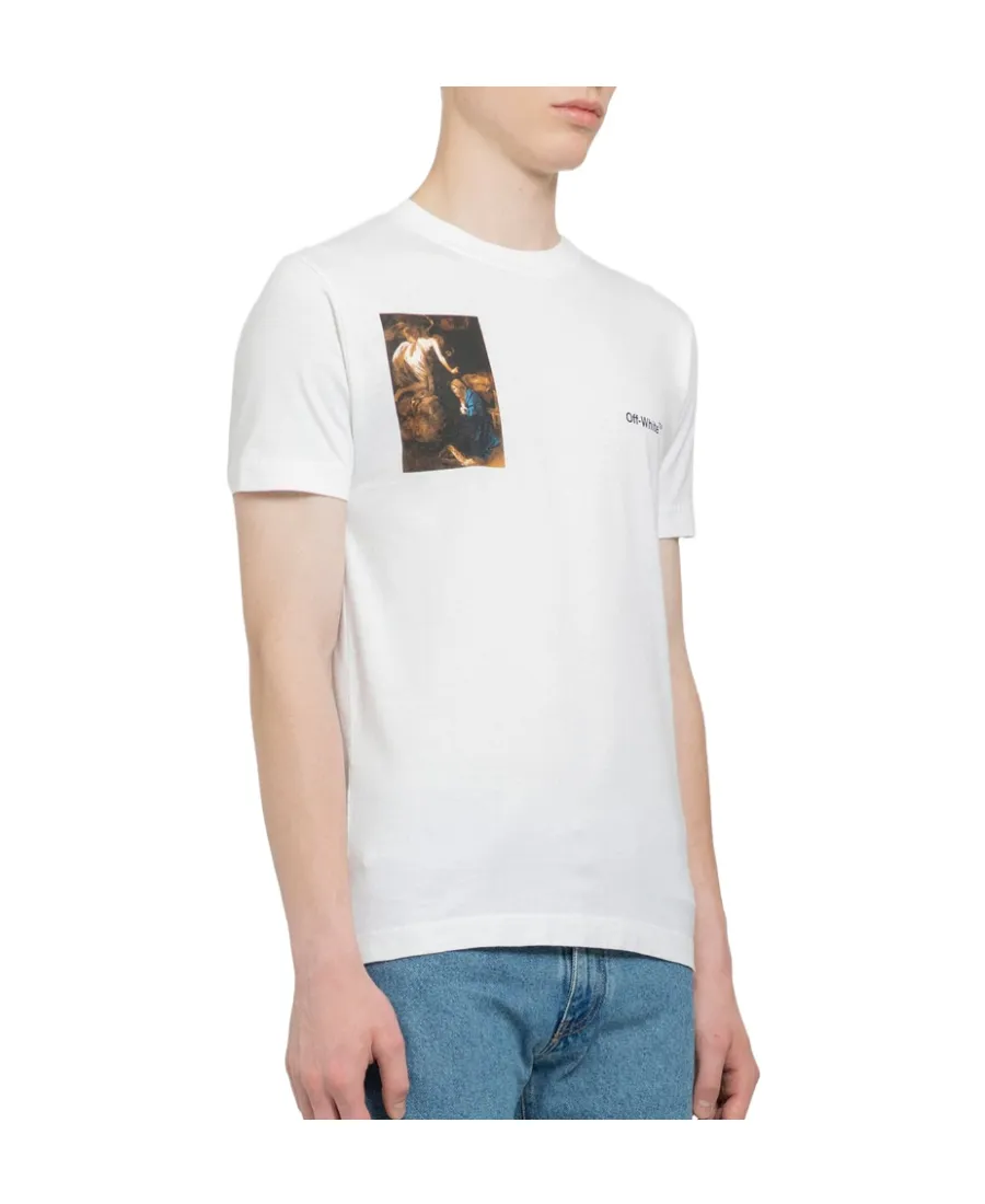 Caravaggio Lute-Print T-Shirt