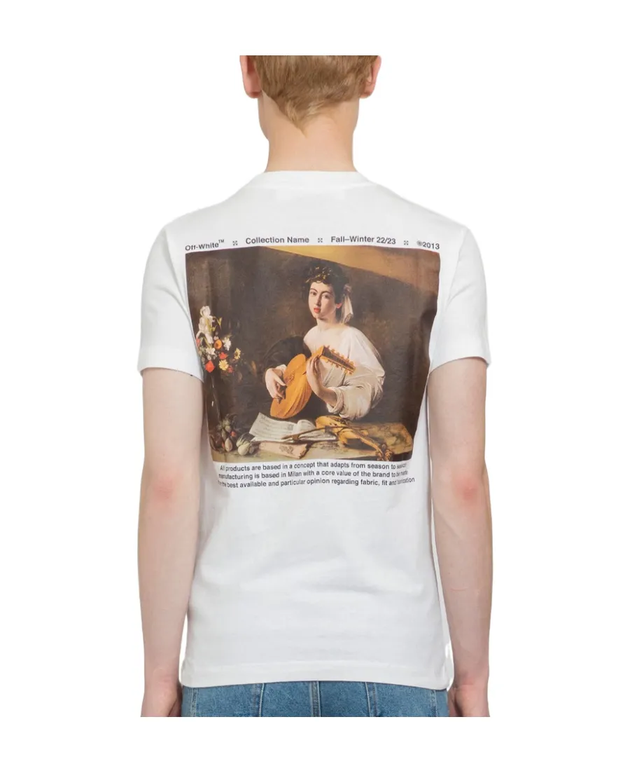 Caravaggio Lute-Print T-Shirt