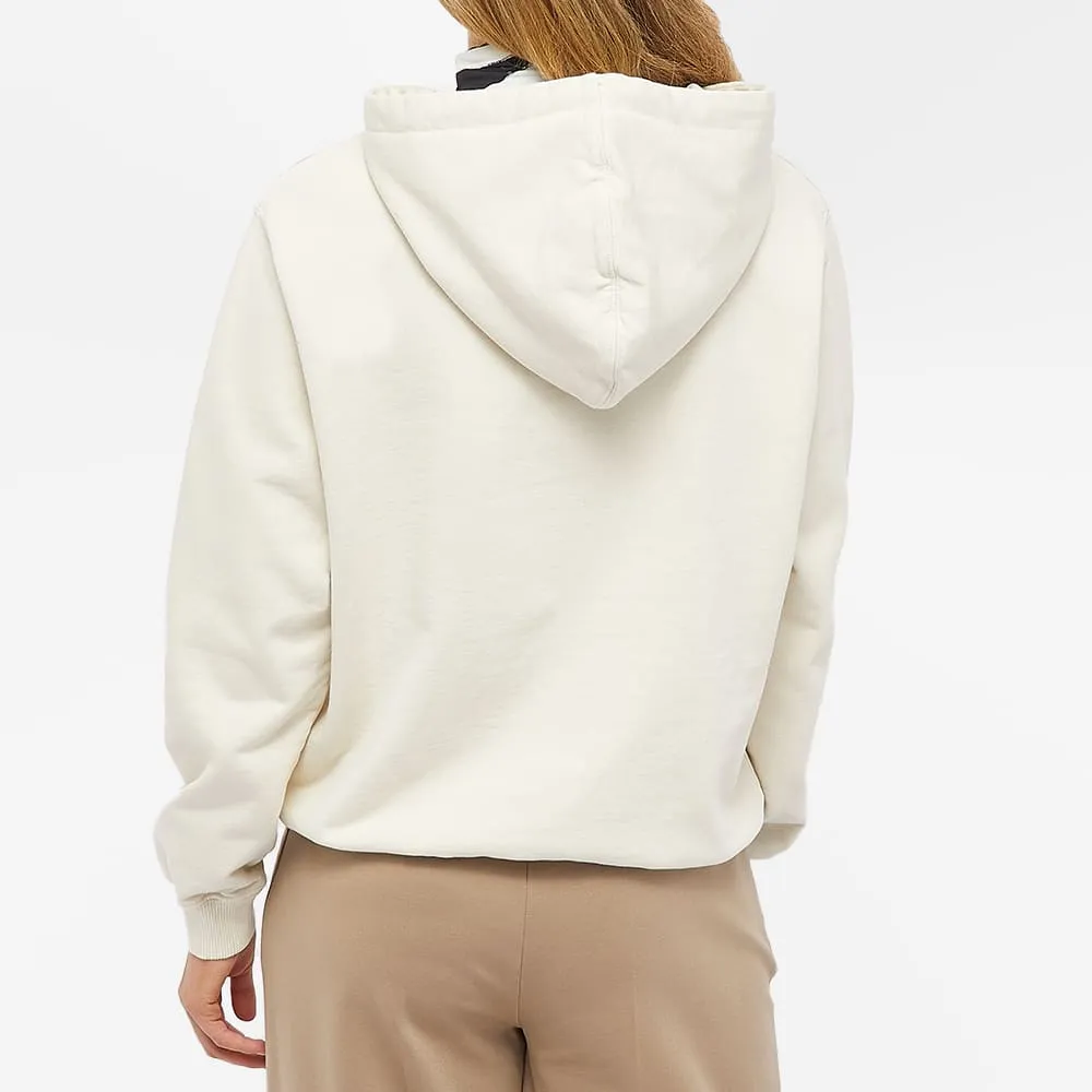 Embroidered Logo Hooded Sweatshirt