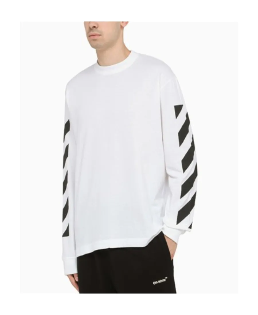 Diag-Print T-Shirt