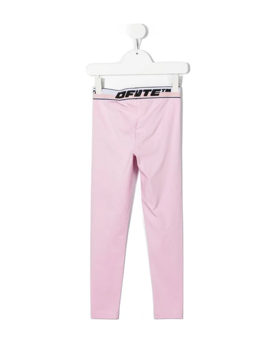 Logo-Waistband Leggings
