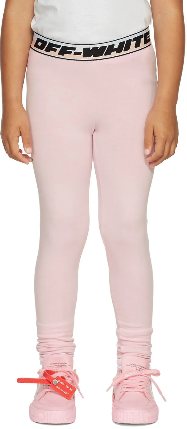 Logo-Waistband Leggings